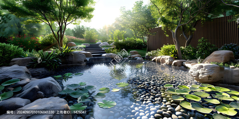 園林景觀設計效果圖下載 精選素材助力創意構思